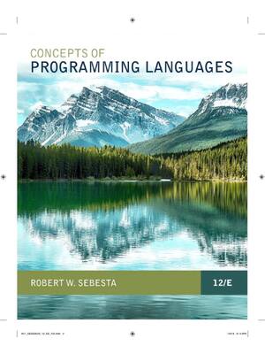 Preview of Concepts of Programming Languages 8th Edition By Robert Sebesta eBook PDF