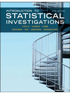 Preview of Introduction to Statistical Investigationn 2nd Edition By Nathan Tintle eBook PDF