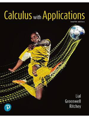 Preview of Calculus with Applications, 12e Margaret Lial eBook