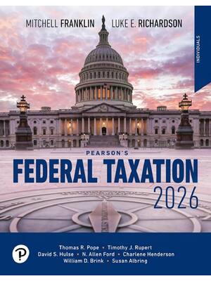 Preview of Federal Taxation 2026 Individuals 1st Edition By Mitchell Franklin, Luke Richardson eBook