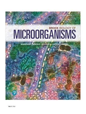 Preview of Test Bank Brock Biology of Microorganisms 16th Edition