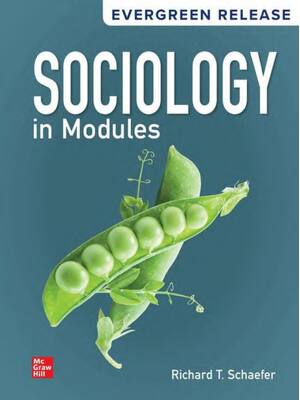 Preview of Sociology in Modules 2025 Evergreen Release By Richard Schaefer