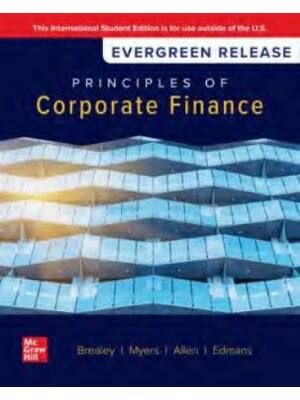 Preview of Principles of Corporate Finance 2025 Evergreen Release By Richard Brealey, Stewart Myers,