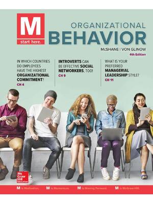 Preview of M Organizational Behavior 4th Edition By Steven McShane, Mary Von Glinow eBook PDF