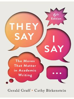Preview of EPUB They Say I Say 6th Edition By Gerald Graff, Cathy Birkenstein