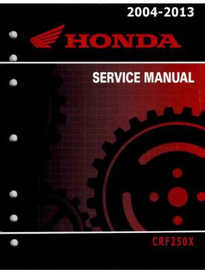 Preview of 2004-2013 Honda CRF250X Crf 250x Service Repair Workshop Manual