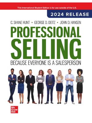 Preview image for ISE Professional Selling 2024 Release By George Deitz
