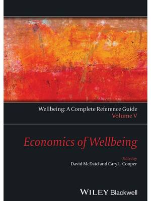 Preview of Wellbeing A Complete Reference Guide, Economics of Wellbeing 1st Edition By David McDaid,