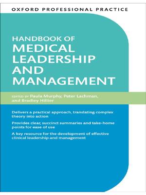 Preview of (EPUB) eBook Oxford Professional Practice Handbook of Medical Leadership and Management 1s