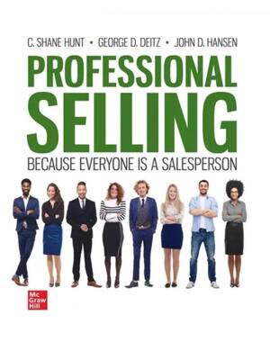 Preview of Professional Selling 2024 Release By George Deitz