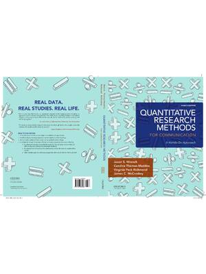 Preview of Quantitative Research Methods for Communication A Hands-On Approach 4th Edition By Jason W