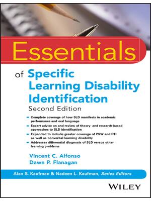 Preview of (EPUB) Essentials of Specific Learning Disability Identification - Alfonso, Vincent C.;Fla