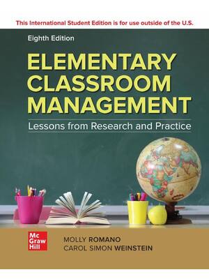 Preview of (ISE) eBook Elementary Classroom Management Lessons from Research and Practice 8th Edition