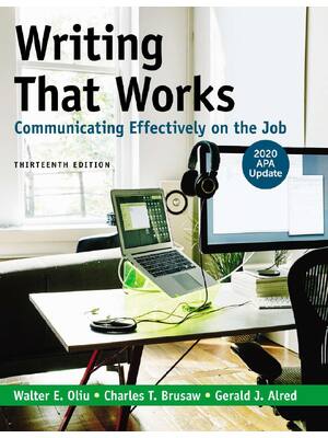 Preview of Writing That Works Communicating Effectively on the Job 13th Edition By Gerald J. Alred eB