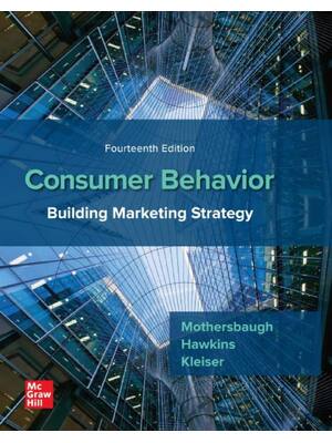 Preview of eBook Consumer Behavior Building Marketing Strategy Hardcover 14e Susan Bardi Mothersbaugh