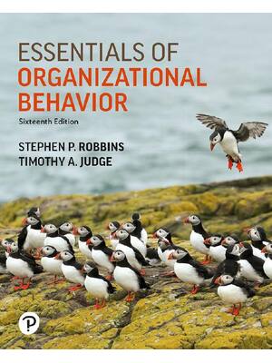 Preview of Essentials of Organizational Behavior 16th Edition By Stephen Robbins, Timothy Judge eBook