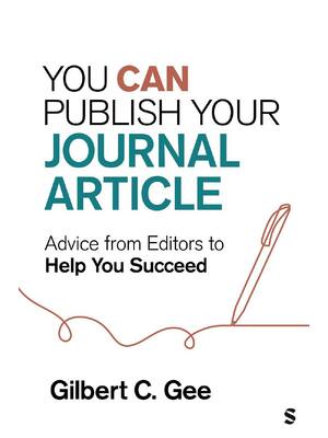 Preview of You Can Publish Your Journal Article 1st Edition By Gilbert Gee ISBN: 978-1544309552