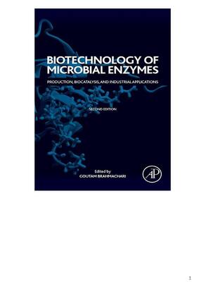 Preview of E BOOK Biotechnology of Microbial Enzymes Production, Biocatalysis, and Industrial Applica