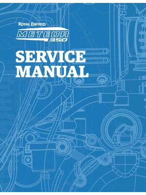 Preview of Royal Enfield - Meteor 350 Service Workshop Repair Manual 2020 Edition