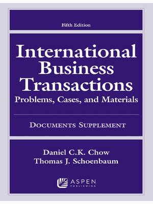 Preview of International Business Transactions Problems Cases and Materials 4th Edition By Daniel Cho