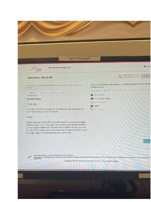 Preview of ATI PN Pharmacology 2026 Proctored Assessment with NGN Questions and Answers for 2026 PN A