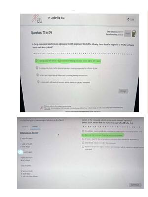 Preview of ATI CMS Leadership 2026 Proctored Exam with NGN Questions and Answers to Pass Actual 2026