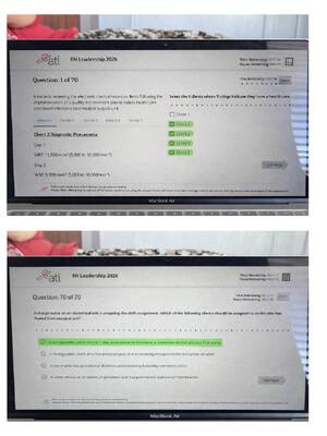 Preview of ATI RN Leadership 2026 Proctored Exam with NGN Questions and 100% Correct Answers to Score