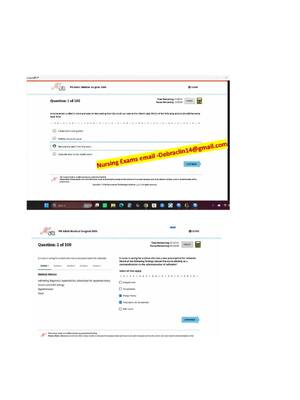 Preview of ATI PN Adult Medical Surgical 2026 Bundle (Medsurg) Proctored Exam Comprising NGN and All