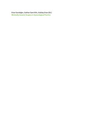 Preview of eBook  Minimally Invasive Surgery in Gynecological Practice  Practical Examples in Gynecol
