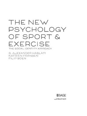 Preview of eBook  The New Psychology of Sport and Exercise The Social Identity Approach 1st Edition B