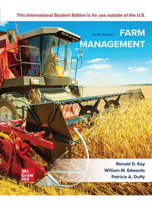 Preview of ISE Farm Management 10th Edition By Ronald Kay, William Edwards, Patricia Duffy