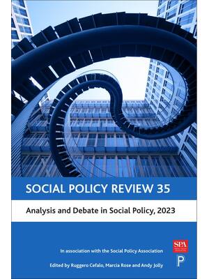 Preview of Social Policy Review 35 1st Edition By Ruggero Cefalo Marcia Rose Andy Jolly