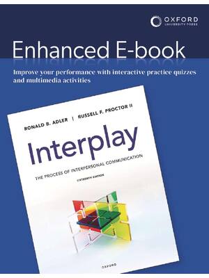 Preview of Interplay The Process of Interpersonal Communication 16th Edition By Ronald Brian Adler, R