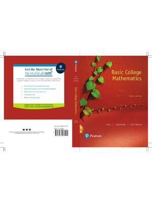 Preview of Basic College Mathematics 10th Edition By Margaret Lial, Diana Hestwood eBook PDF