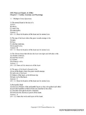 Preview image for Test Bank For EKG Plain and Simple, 4th Edition By Karen M. Ellis All Chapters 1-18