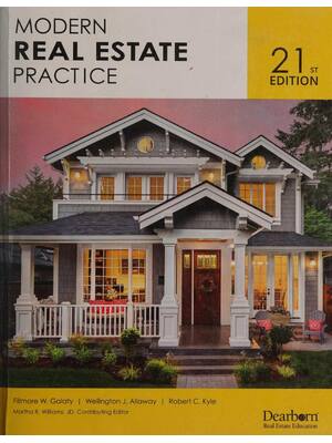 Preview image for Modern Real Estate Practice 21st Edition By Fillmore Galaty, Wellington Allaway, Robert Kyle, Martha Williams, Contributing