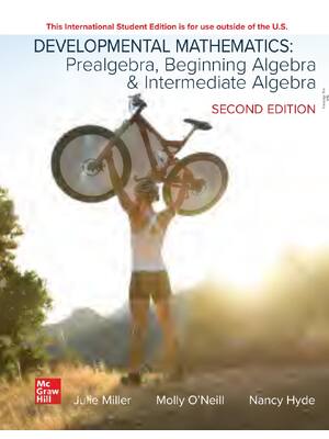 Preview of Developmental Mathematics Prealgebra, Beginning Algebra, & Intermediate Algebra 2nd Editio