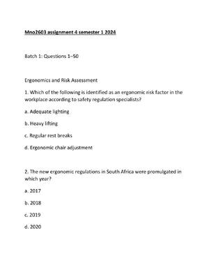 Preview of Mno2603 assignment 4 semester 1 2024