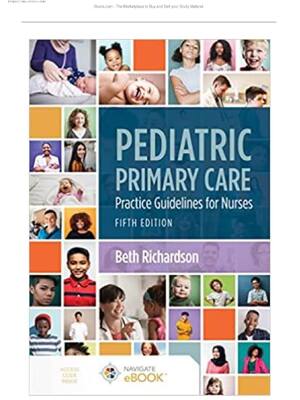 Preview of Test Bank For Pediatric Primary Care: Practice Guidelines for Nurses: Practice Guidelines