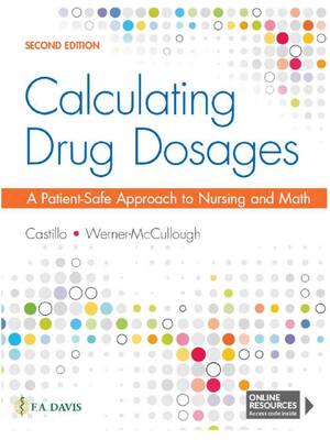 Preview of Calculating Drug Dosages A Patient Safe Approach to 2nd Edition By Sandra Luz Martinex De