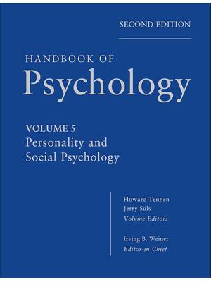 Preview of Handbook of Psychology 5 volume 2nd Edition By Howard Tennen, Jerry Suls