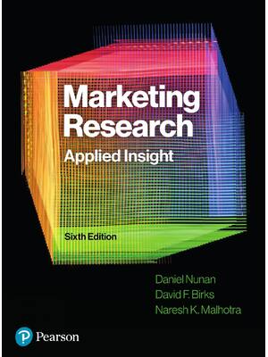Preview of Marketing Research 6th Edition By Dan Nunan, David F. Birks, Naresh K. Malhotra eBook PDF