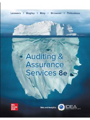 Preview of Auditing & Assurance Services 8th Edition By Timothy Louwers, Penelope Bagley, Allen Blay,