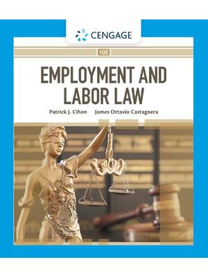 Preview of Employment and Labor Law 10th Edition By Patrick Cihon, James Castagnera