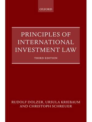 Preview of Principles of International Investment Law 3rd Edition By Rudolf Dolzer, Ursula Kriebaum,