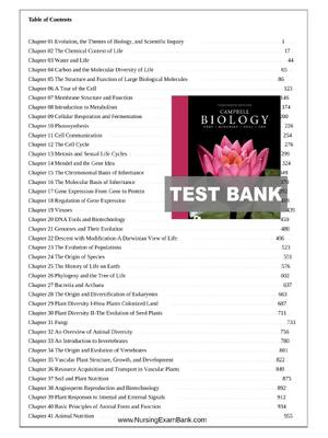 Preview of Test Bank Campbell Biology 13th Edition