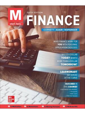Preview of M Finance 5th Edition By Marcia Millon Cornett, Troy Adair, John Nofsinger