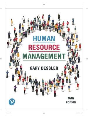 Preview of Human Resource Management 16th Edition By Gary Dessler