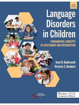 Preview of Language Disorders in Children Fundamental Concepts of Assessment and Intervention 3rd Edi