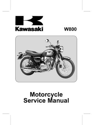 Preview of Kawasaki W800 - 2011 2012 - Workshop Service Repair Manual